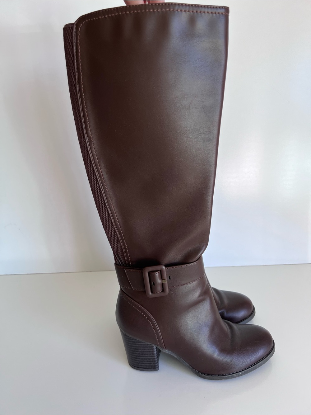 SOUL Naturalizer Twinkle Knee Length Boots Brown Size 6